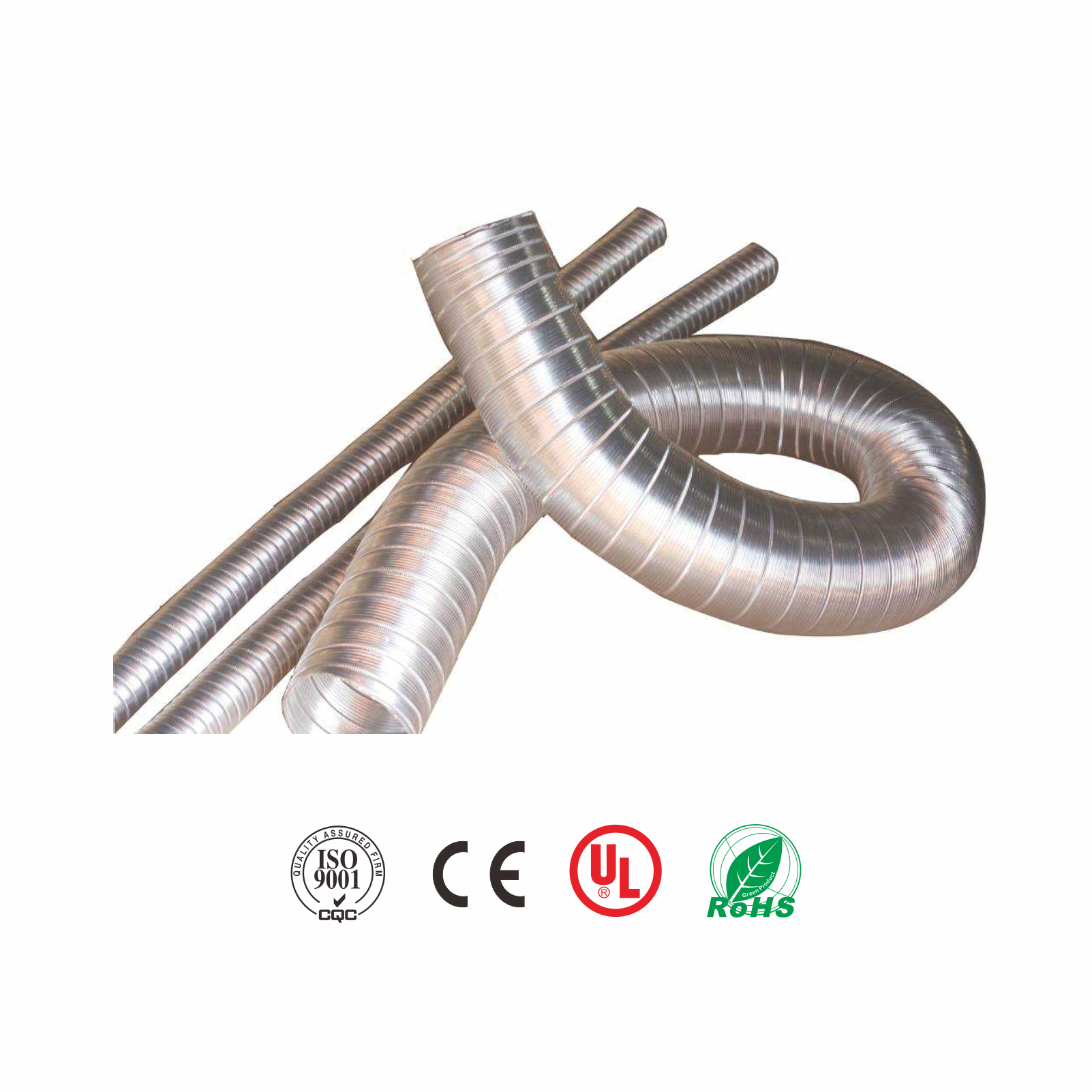 搭扣式铝箔玻纤套管